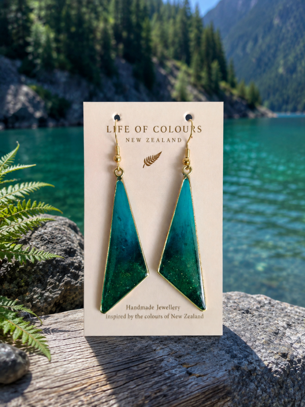 Marine Teal Earrings