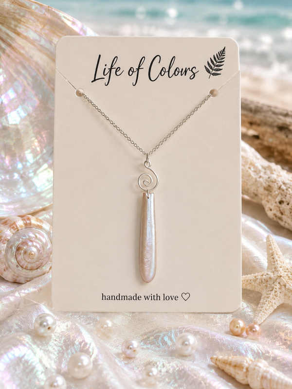 Moonlit Pearl Necklace