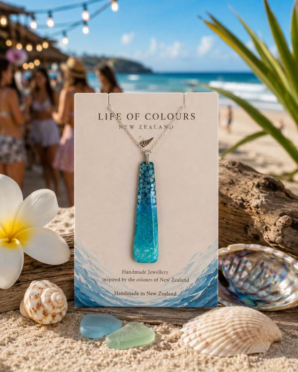Pacific Bloom Necklace - Reversible