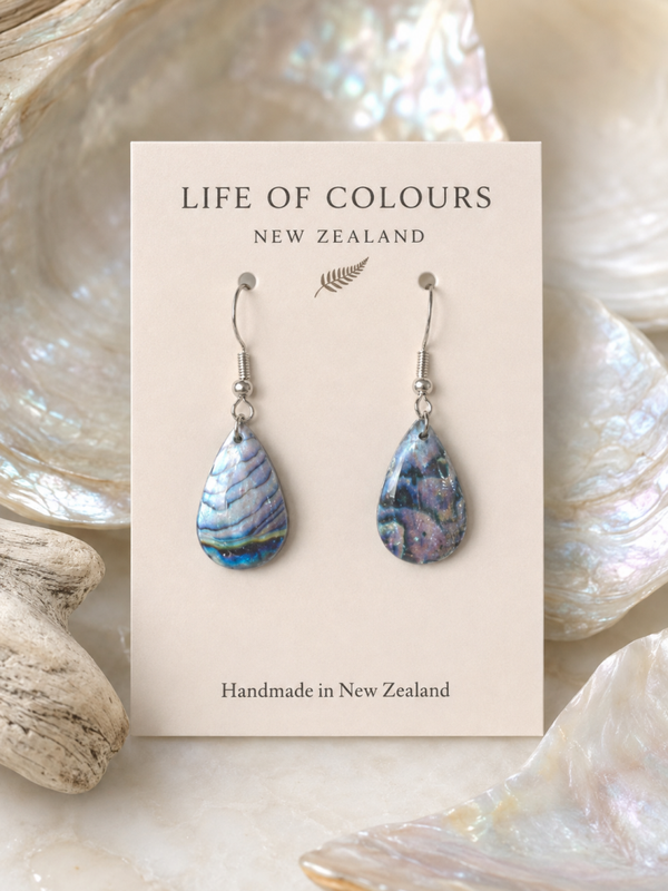 Seashell Pearl Earrings