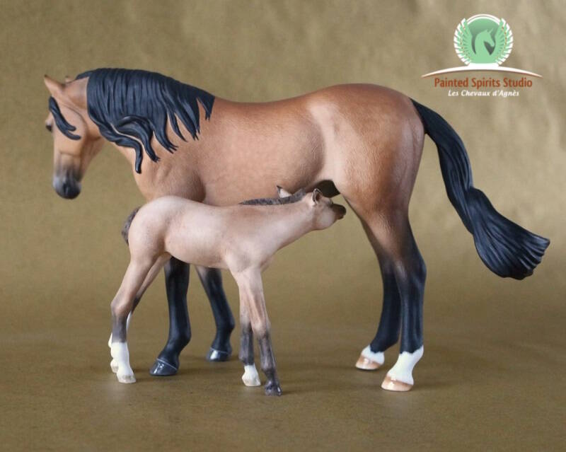 Rem - Résine Nursing Foal 