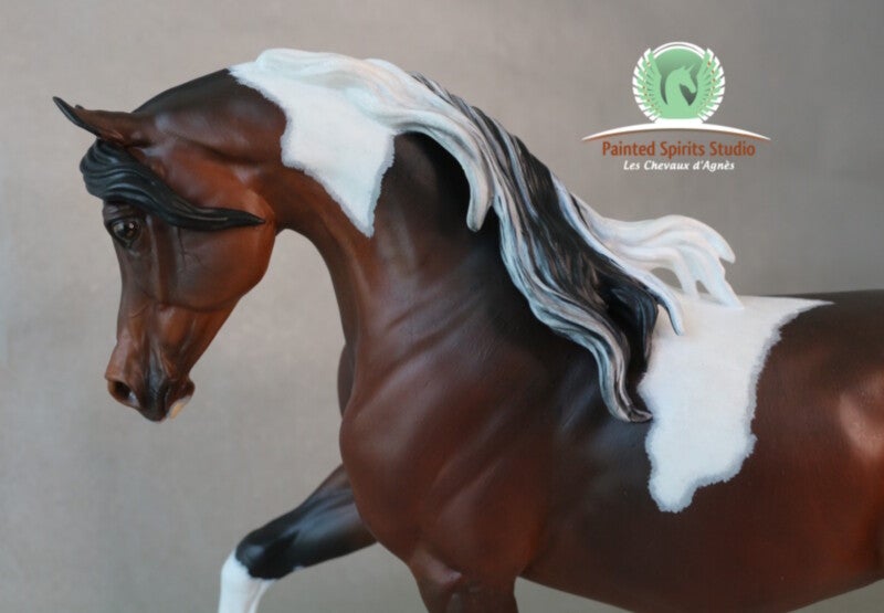 Paint model horse
