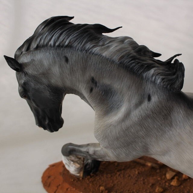 Roan model horse