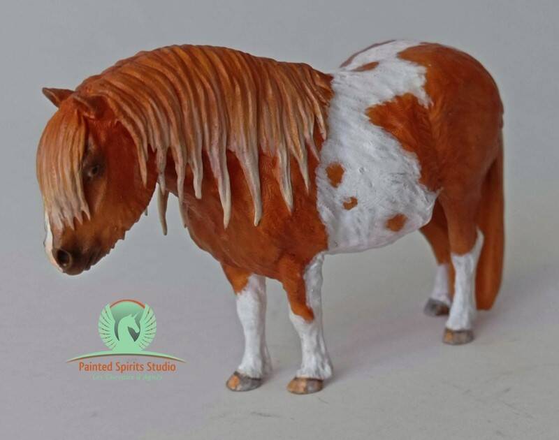 Mr Q - Résine 3D Print KS Shetland Pony