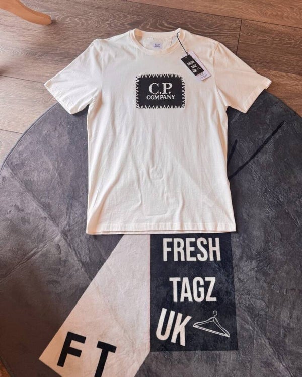 Men’s C.P Company stamp T-shirt