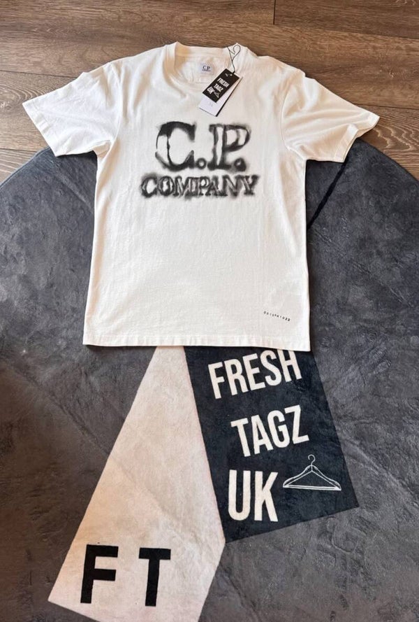 Men’s C.P Company logo T-shirt