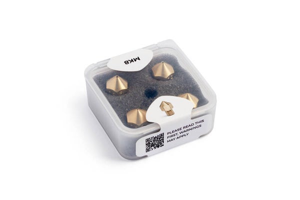 Bondtech Brass MK8 Nozzle 1.75mm [4 units per Pack]