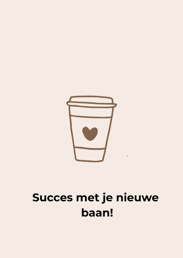 Succes - nieuwe baan