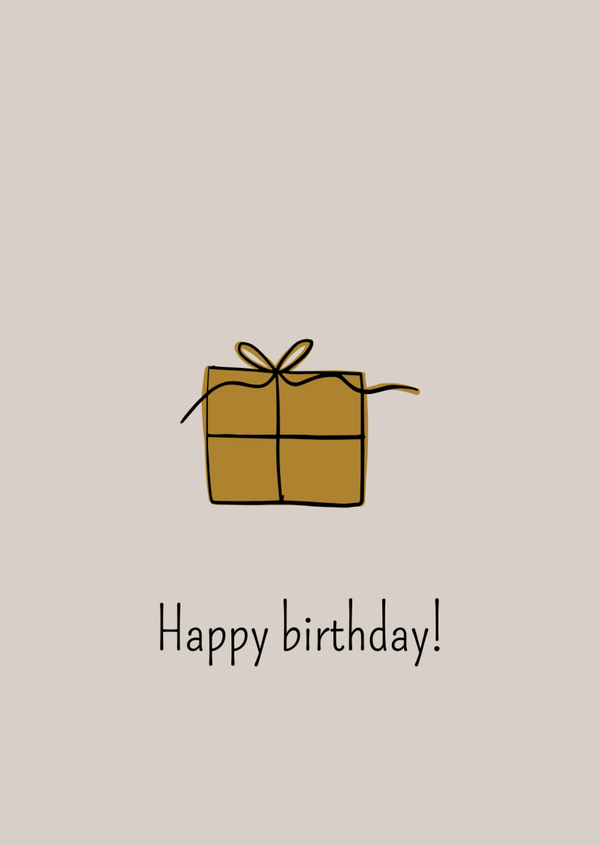 Feest - happy birthday