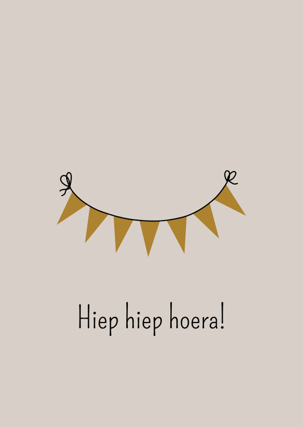 Feest - hiep hiep hoera