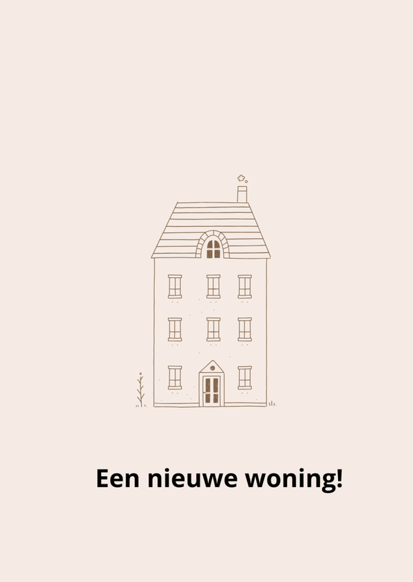 Verhuizen - een nieuwe woning