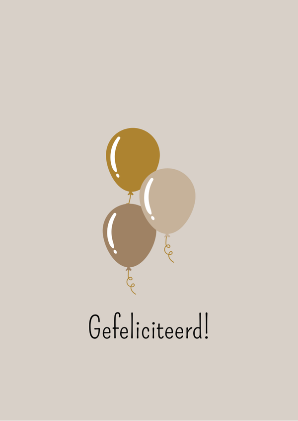 Feest - gefeliciteerd