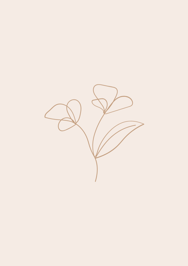 Blanco - bloem beige