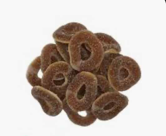 Anneaux sucrés cola