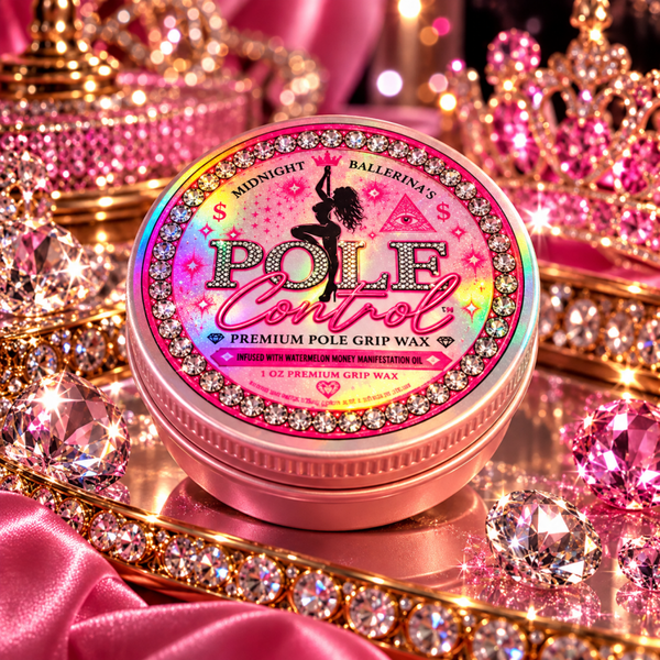 | Premium Pole Grip Wax for Dancers & Performers  Pole Control™ Premium Pole Grip Wax 1oz Tin