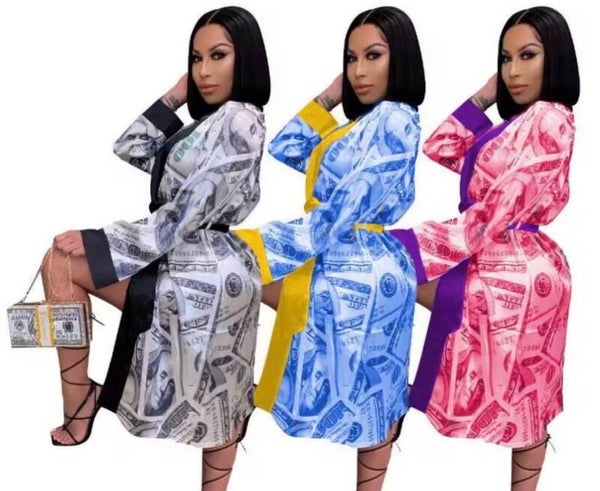 I Get $ Robe/ cover up
