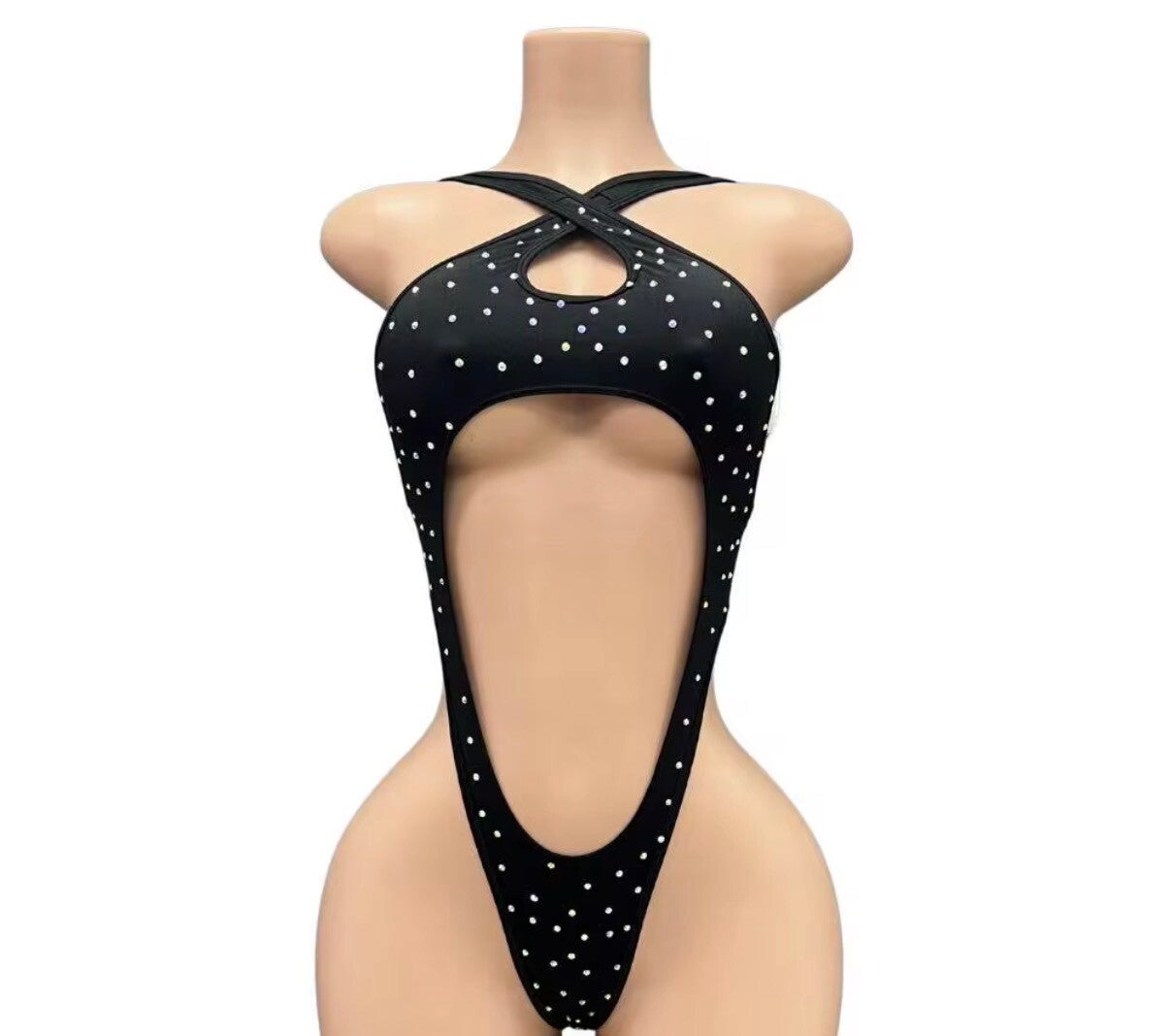 Ying yang one piece dancers set