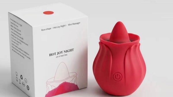 Rose-Shaped Mini Personal Massager | Rechargeable USB Adult Massager