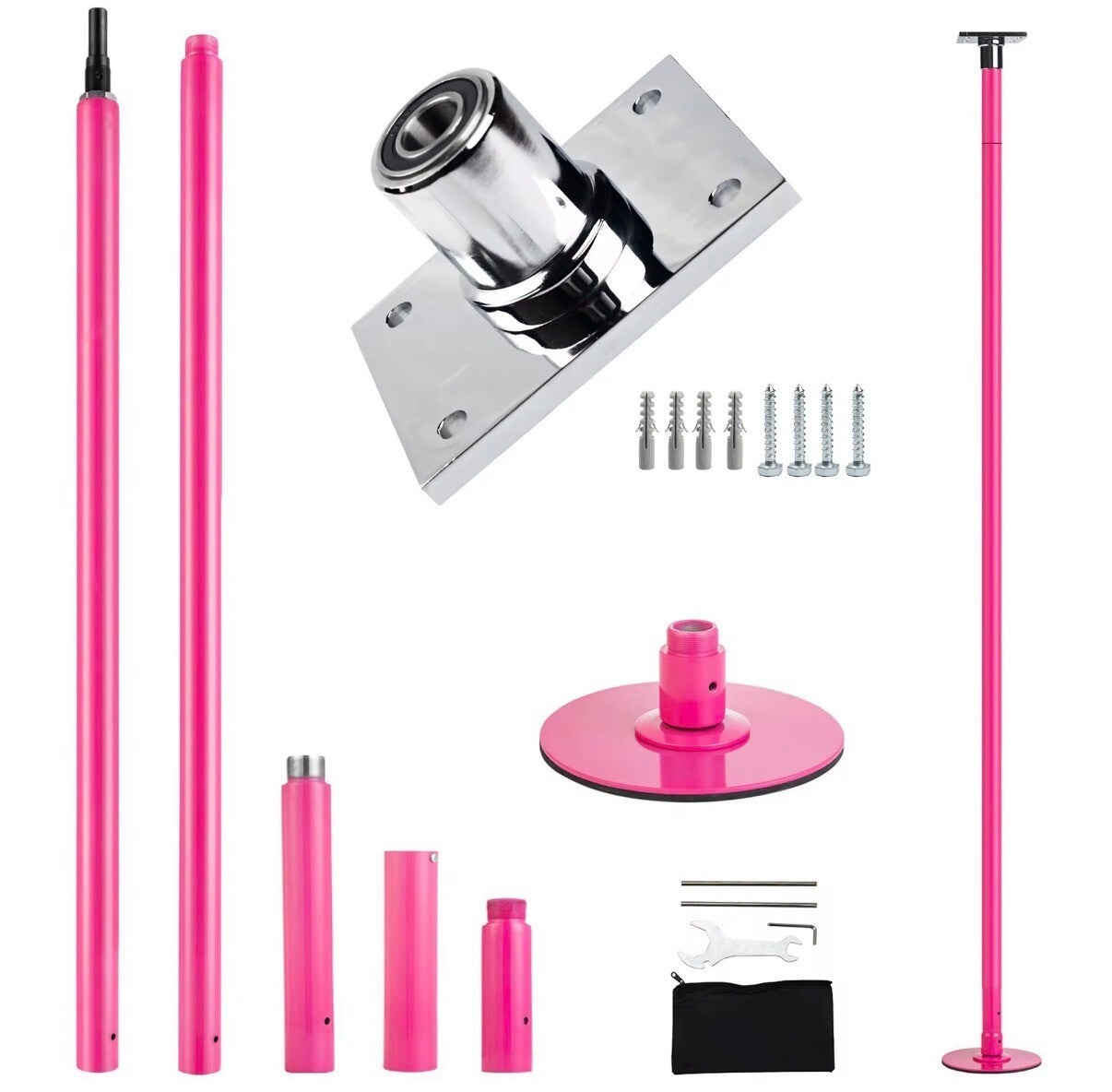 Pink dancer pole