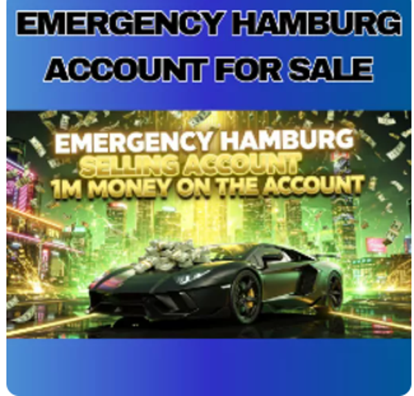 💸 Emergency Hamburg Account for Sale | Cash 1M 💸