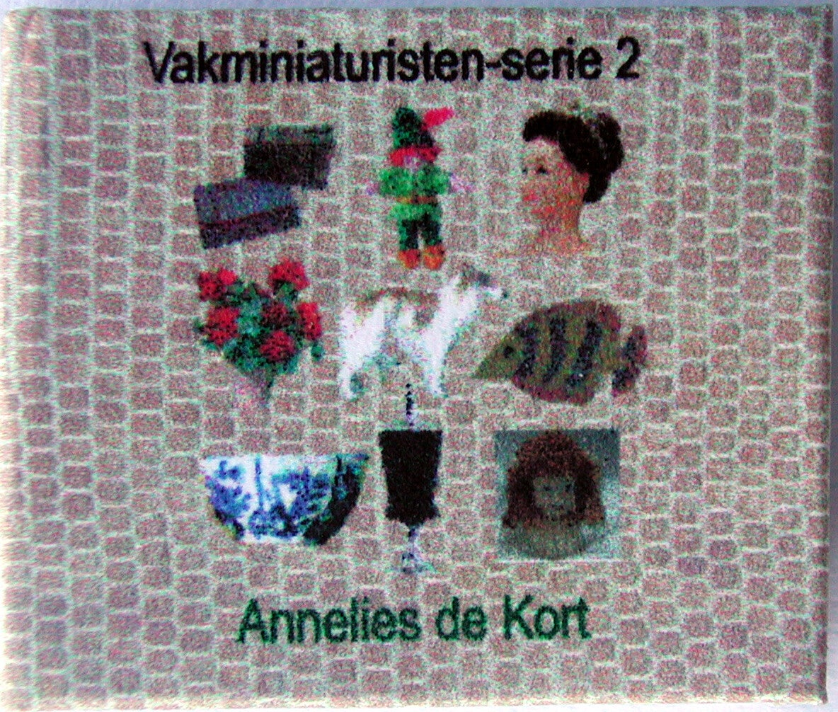Verzamelboekje vakminiaturisten-2 - Sorry, only in Dutch
