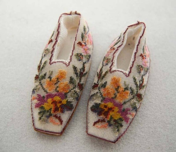 Dames pantoffels viool - Ladies'slippers pansy