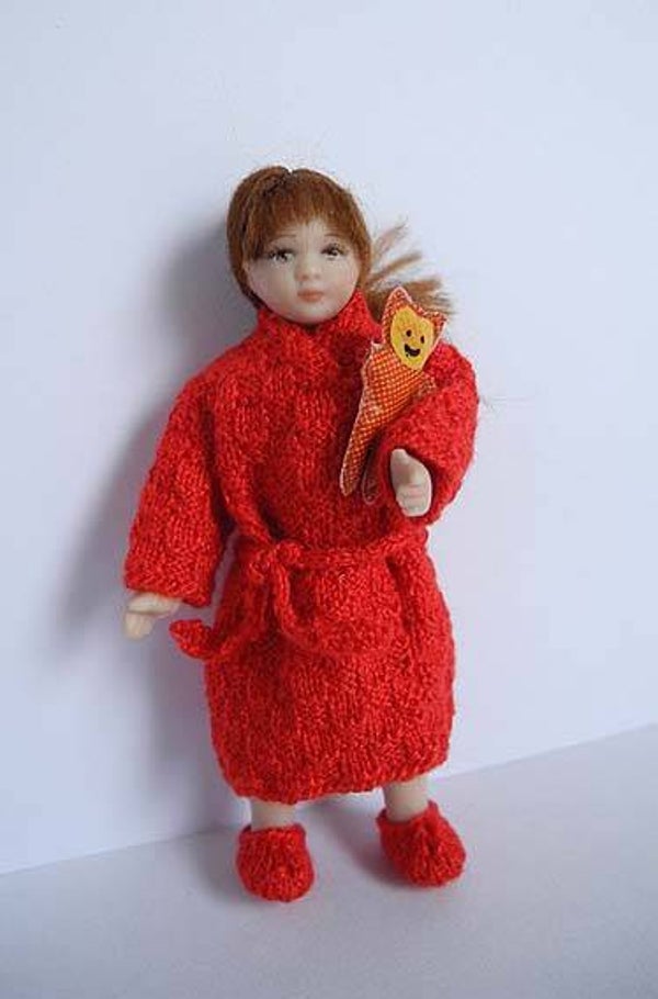 Kinder badjasje - Childrens dressing gown