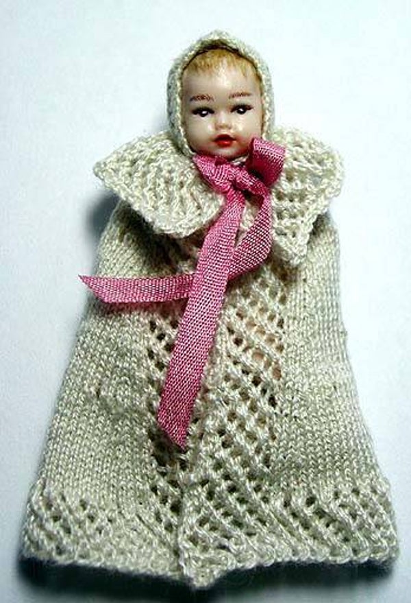 Babycape met muts en slofjes - Babycape with hat and slippers