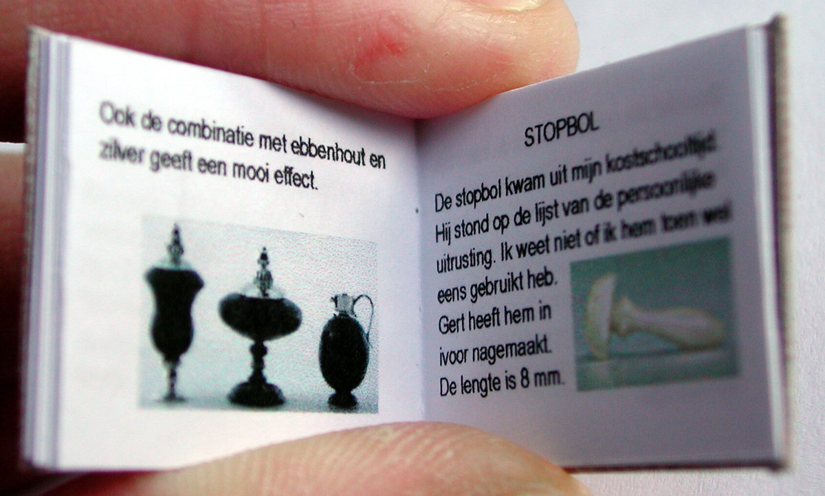 Vonas miniaturen-Ans en Gert Vogels - Sorry, only in Dutch ...