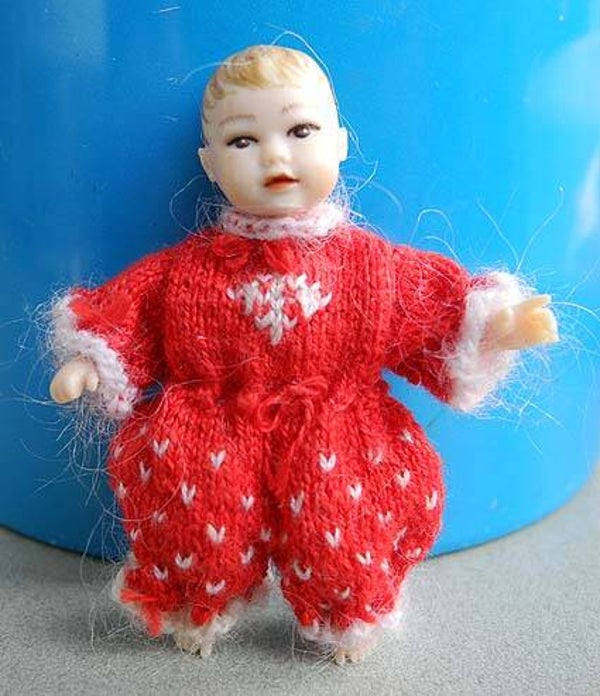 Babypakje voor de Kerst - Babysuit for Christmas