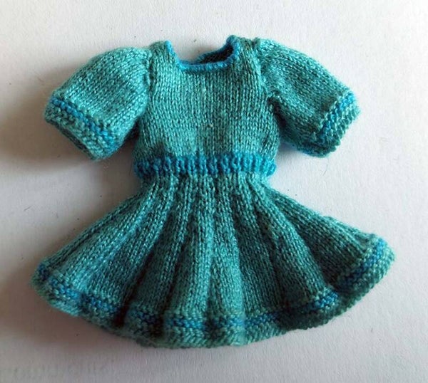 Turkoois meisjes jurk swirl - Turquoise girls swirl dress