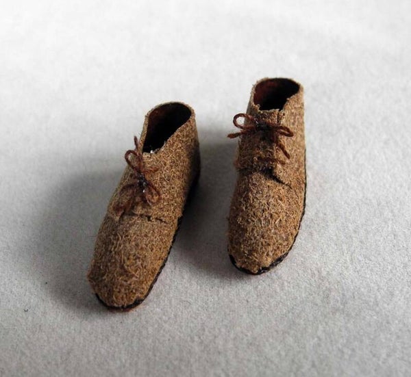 Seude heren schoenen - Suede men's shoes