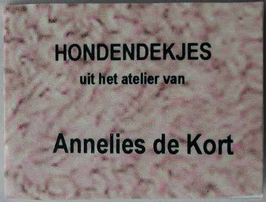 Hondendekjes-Annelies de Kort - Sorry, only in Dutch
