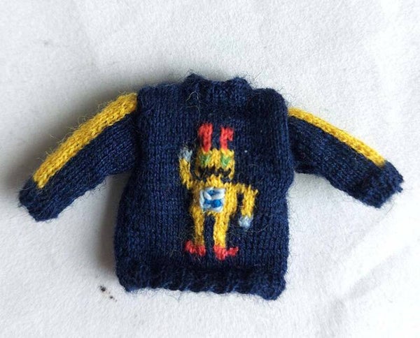 Trui met robot - Jumper wit robot