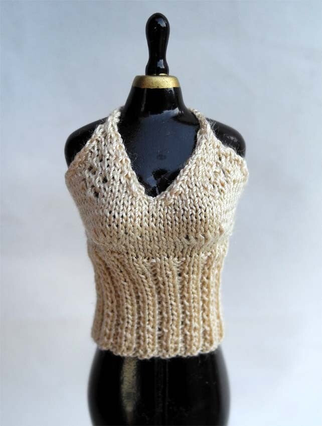 Vintage dames camisole, zijde - Vintage ladies silk camisole