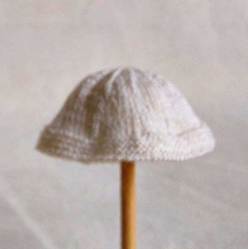 Wit vissershoedje - White rain hat