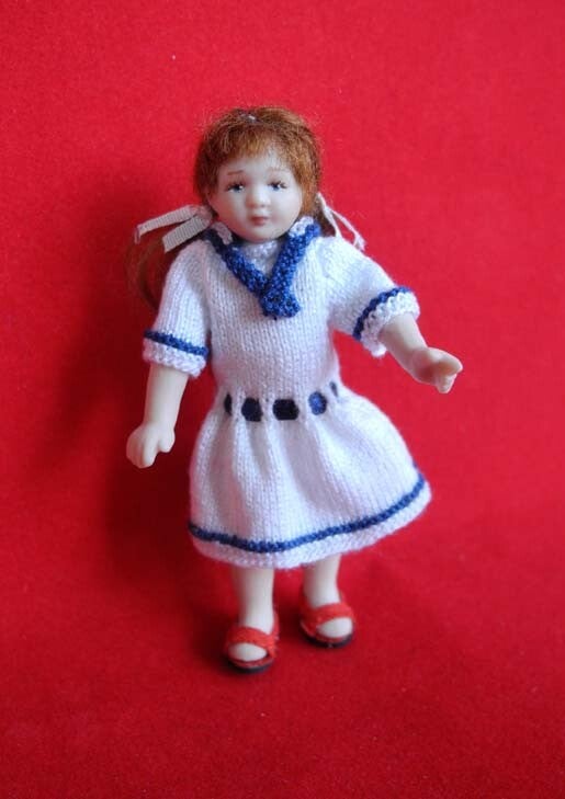 Meisjes matrozen jurkje - Sorry, only in Dutch