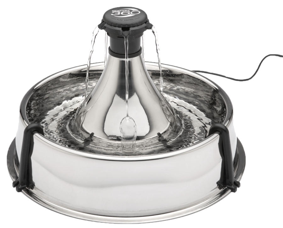 PETSAFE FONTAINE 360° INOX 3.8 L D360SS-EU-45