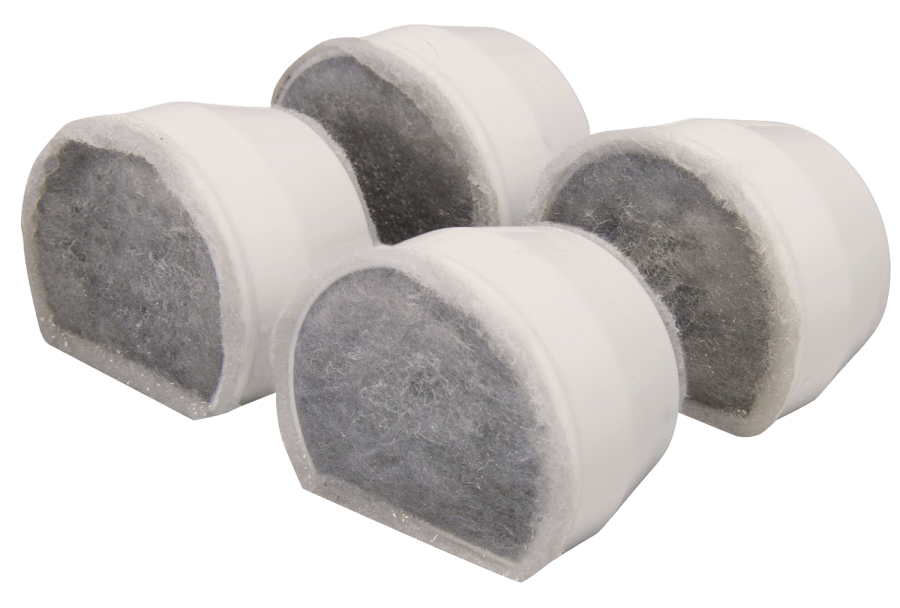 PETSAFE FILTRES CHARBON ACTIF FONTAINES PETSAFE PAC19-14088 - LOT DE 4 FILTRES CHARBON