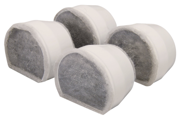 PETSAFE FILTRES CHARBON ACTIF FONTAINES PETSAFE PAC19-14088 - LOT DE 4 FILTRES CHARBON