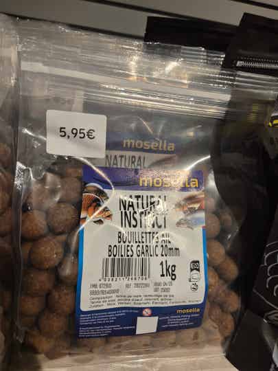 MOSELLA BOUILLETTES NATURAL INSTINCT 20MM 1KG