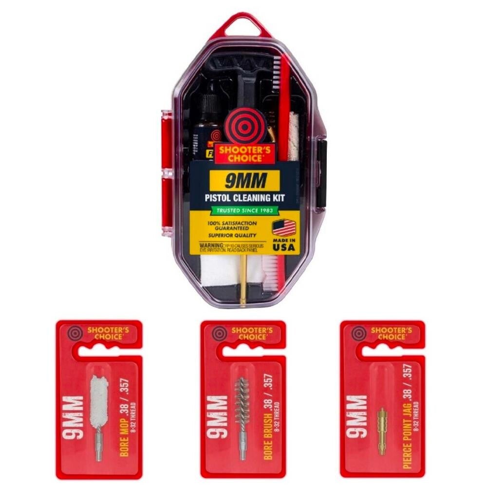 BALLEUROPE TROUSSE DE NETTOYAGE 9MM PISTOL GUN CLEANING KIT