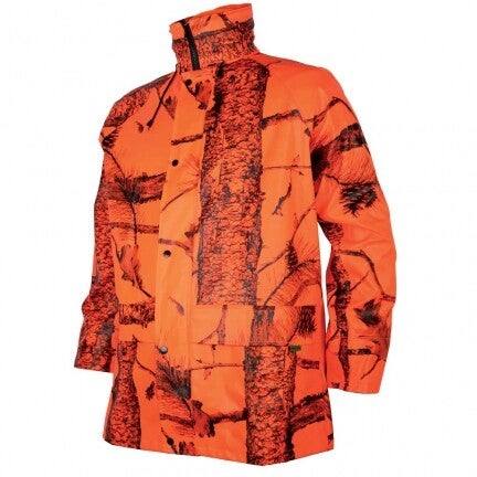 VESTE DE PLUIE TREELAND CAMOUFLAGE ORANGE