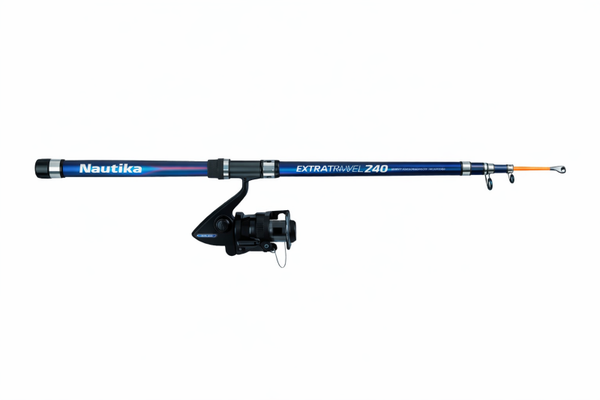NAUTIKA ENSEMBLE DE PECHE EN BATEAU TELESCOPIQUE 240CM 60-120G