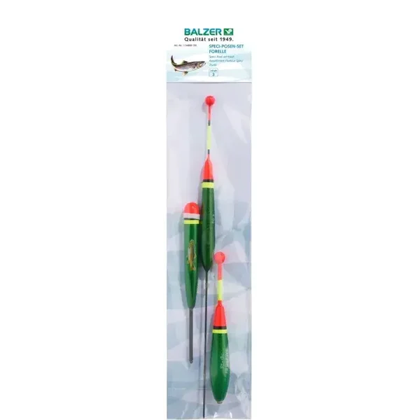 BALZER ASSORTIMENT FLOTTEURS TRUITE 3+2G/4G/4G