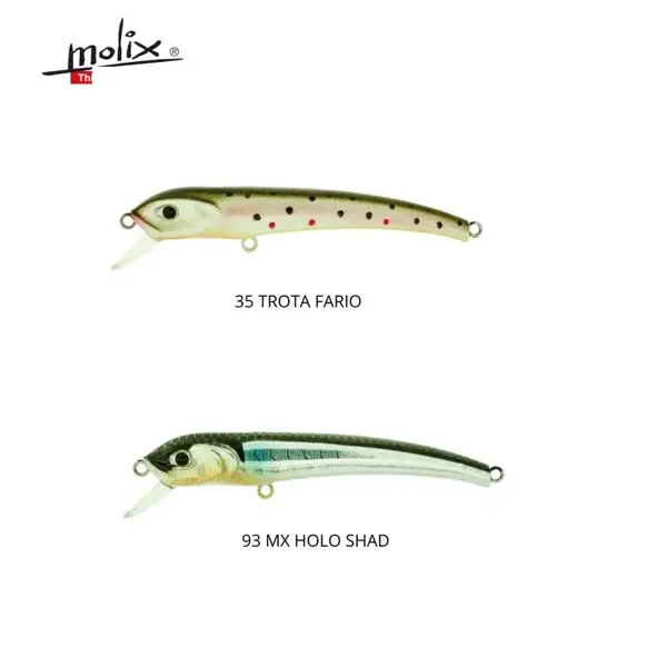MOLIX POISSON NAGEUR JERKBAIT AUDACE 65 - 4G SLOW SINKING