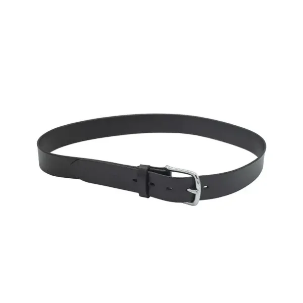 BIANCHI CEINTURON  B29 - CUIR - NOIR - 102 CM