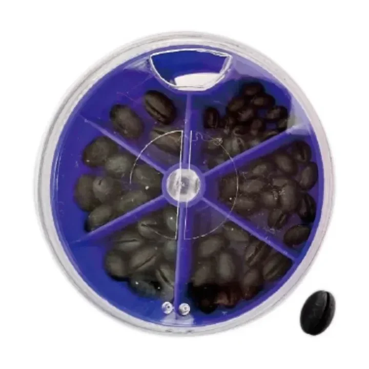 AUTAIN BOITE DE PLOMBS OLIVES 6 CASES