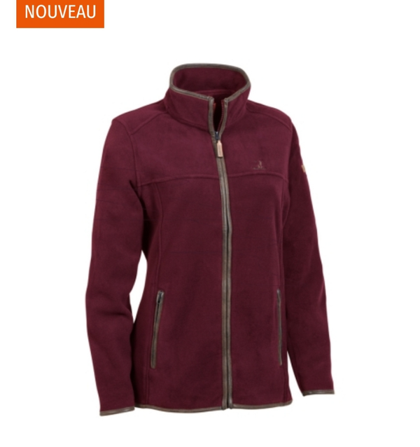 PERCUSSION OUTDOOR BLOUSON POLAIRE SCOTLAND FEMME