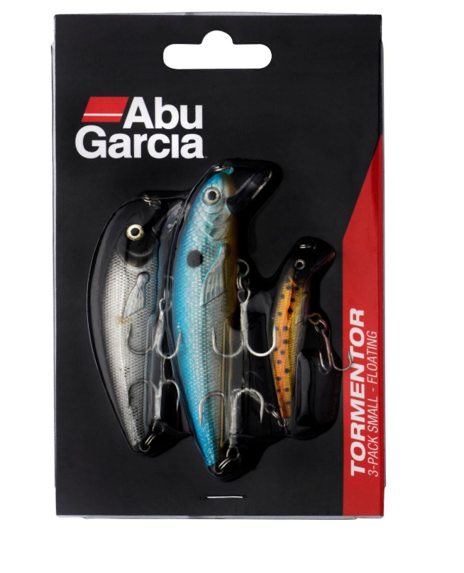 ABU GARCIA KIT LEURRES FLOTTANTS TORMENTOR SMALL 3 PACK